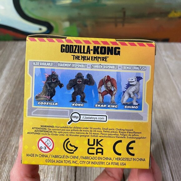Godzilla x Kong The New Empire Godzilla And Kong Set Of 2 Metalfigs Die Cast Toy - Picture 14 of 15